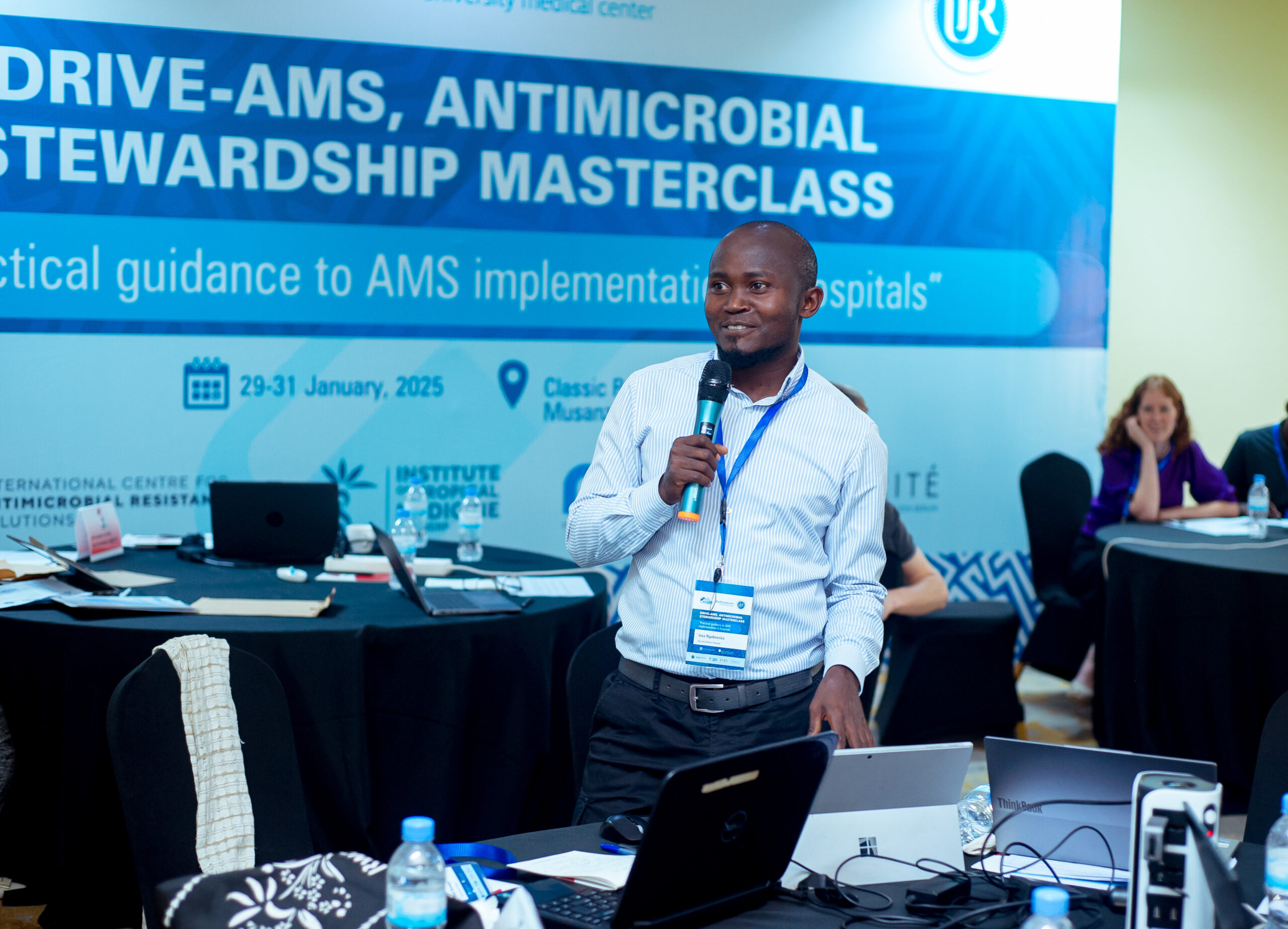 Read more about the article drive-AMS Masterclass equips Rwandan teams for better antibiotic stewardship